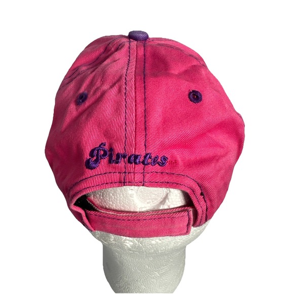 Youth Era Pink Floral ECU Pink Pirate Logo 9Forty Adjustable Hat - Picture 2 of 10